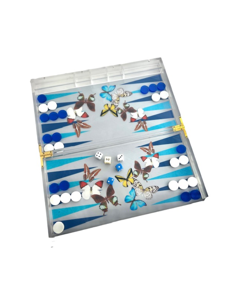 Lucite Backgammon Set (Options)