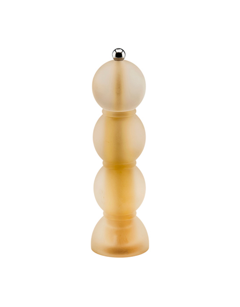 Frosted Bobbin Salt or Pepper Mill