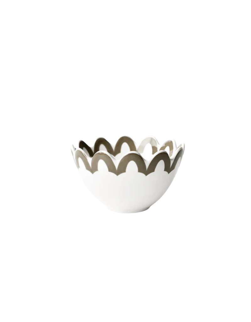 Russet Scallop Arabesque 5" Small Bowl