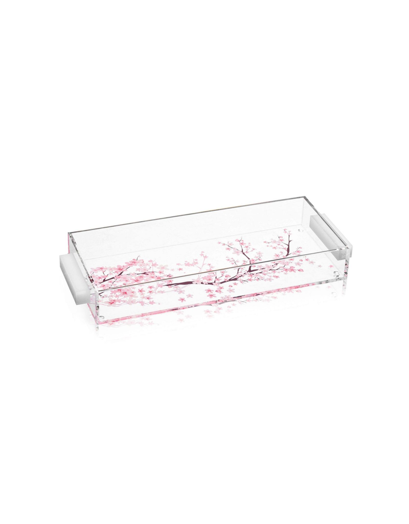 Cherry Blossom Bread / Towel Tray