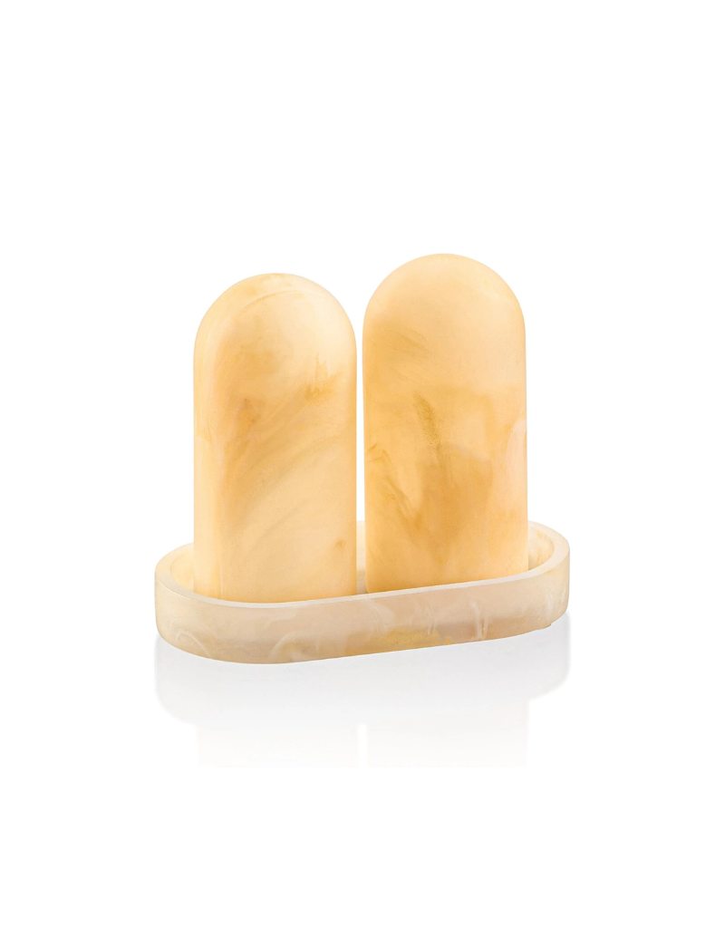 Resin Salt & Pepper Shaker Set