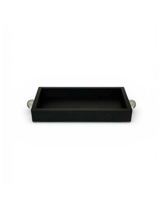 Vista Black Small Tray