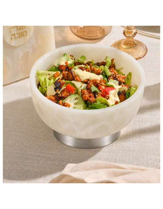Silver Round Resin Centerpiece Decorative Bowl (options)