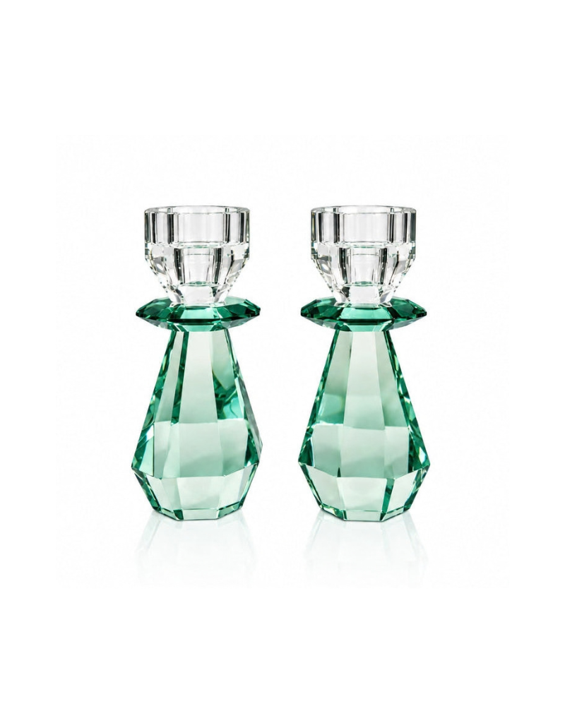 Set of 2 Modern Cut Candle/Tealight Holder