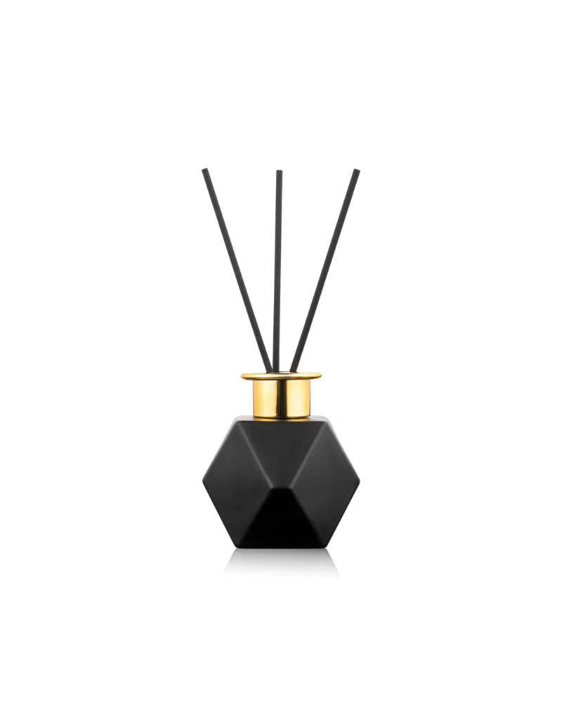 Black Geometric Diffuser