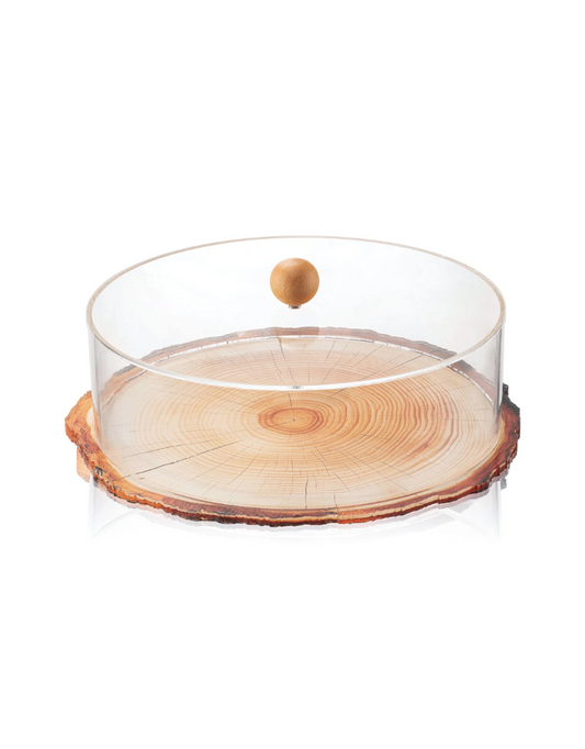 Wood Cake Dome