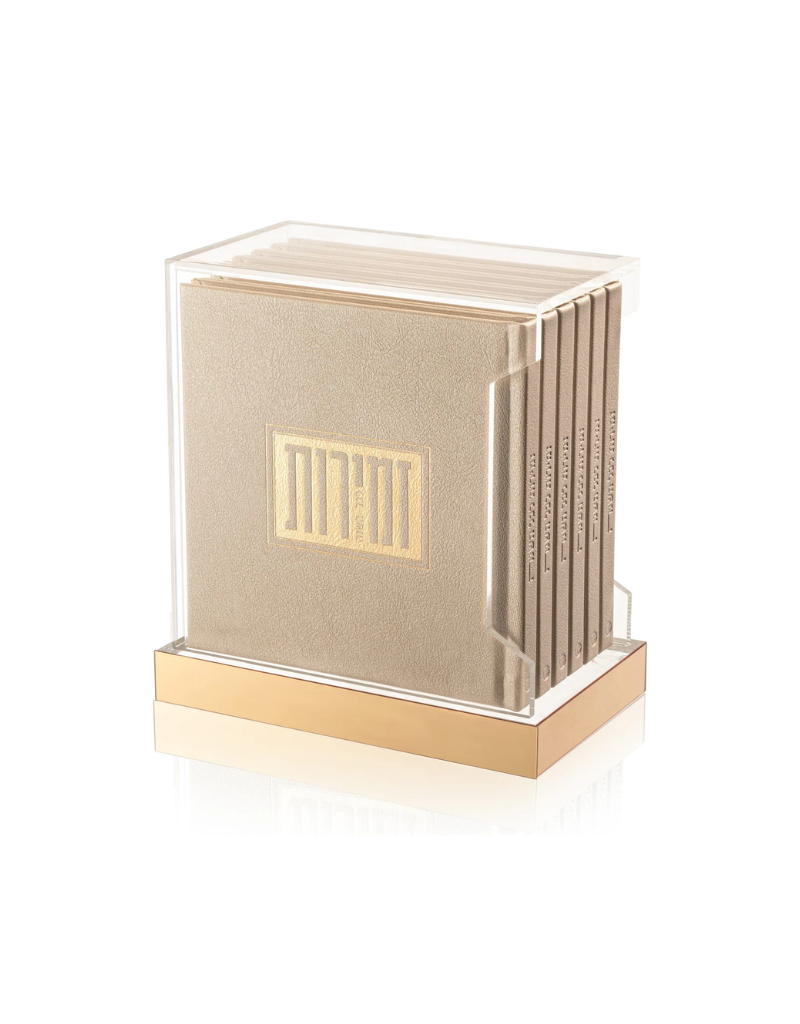Square Hard Cover Shabbos & Yom Tov Zemiros Bencher Set (Options)