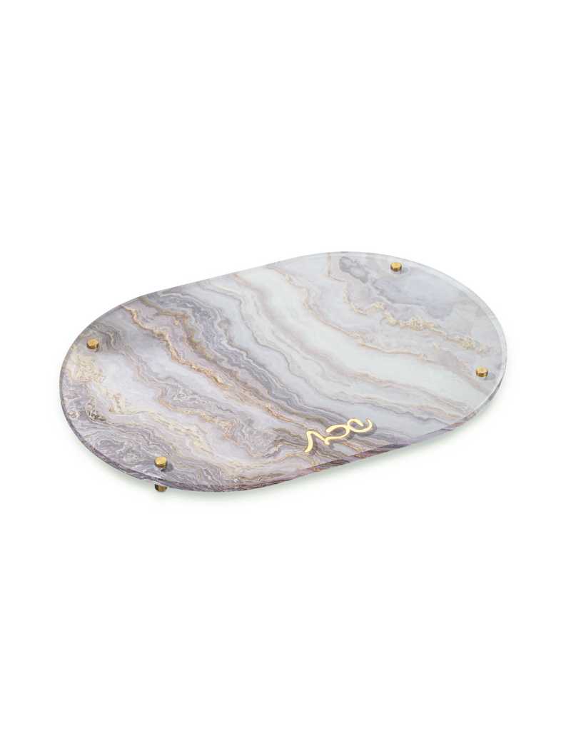 Agate Hadlakat Neirot Tray