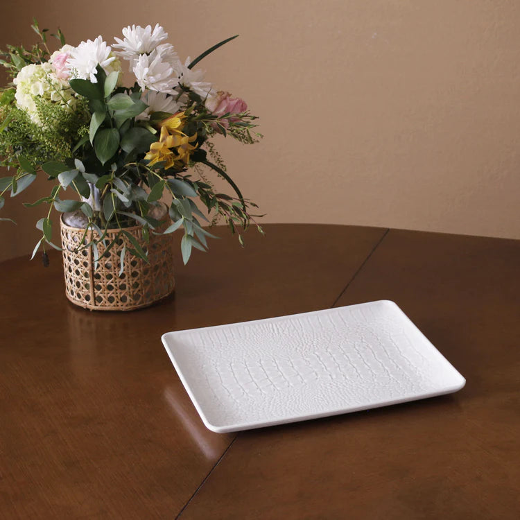VIDA Croc Medium Rectangular Tray