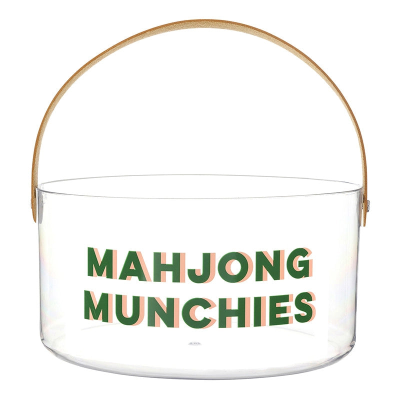 Acrylic Mahjong Munchies Party Bucket