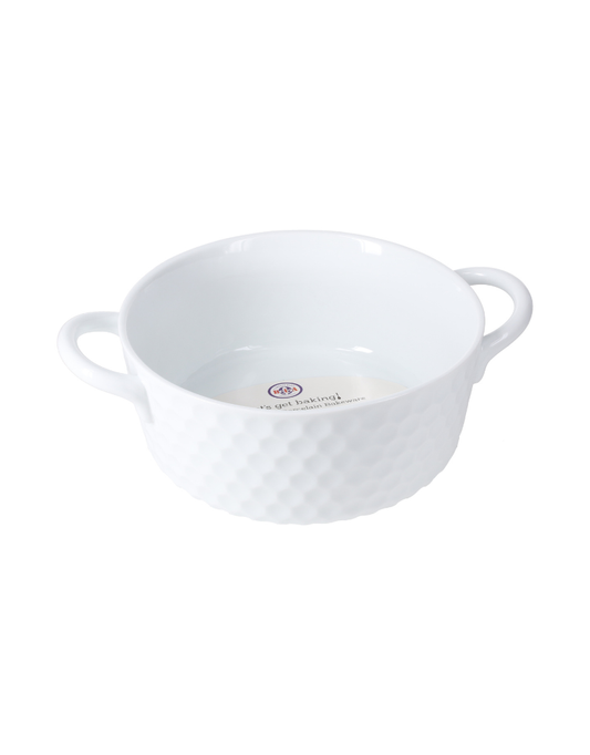 Honeycomb Round Baker with Handles