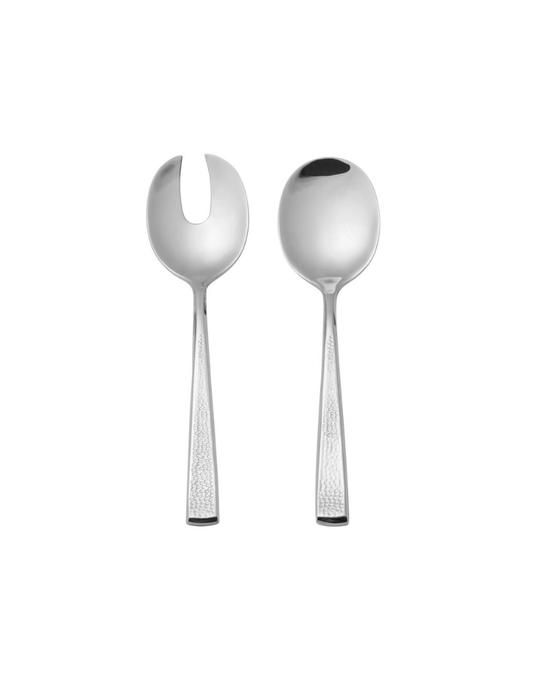 2 Piece Stainless Steel Salad Set