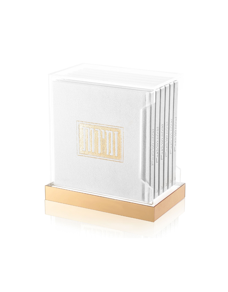 Square Hard Cover Shabbos & Yom Tov Zemiros Bencher Set (Options)
