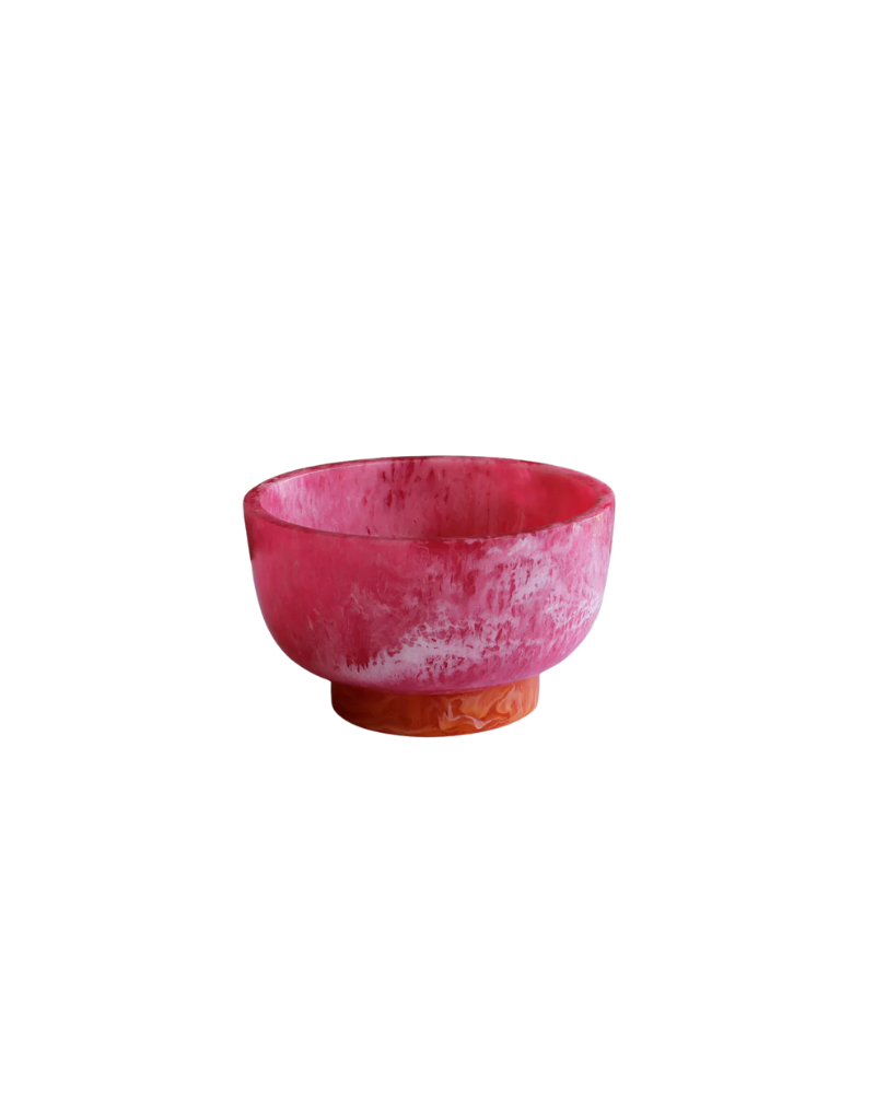 Resin Rio Small Round Bowl with Base (Options)