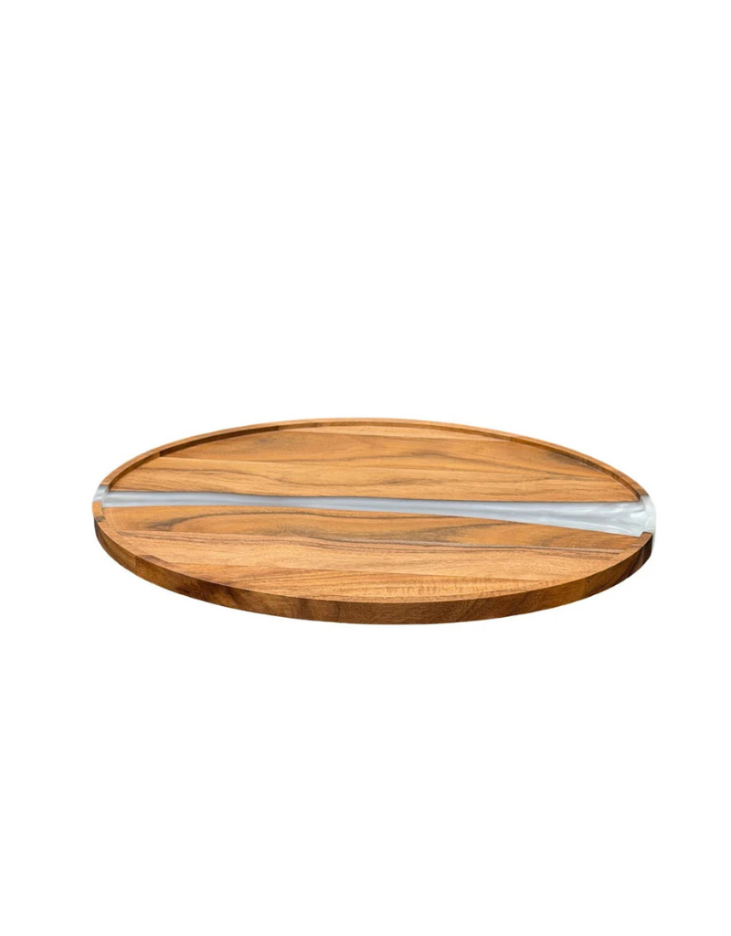 Resin & Wood Challah Board