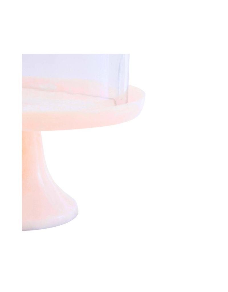 Lucente Resin Cake Stand & Dome (Options)