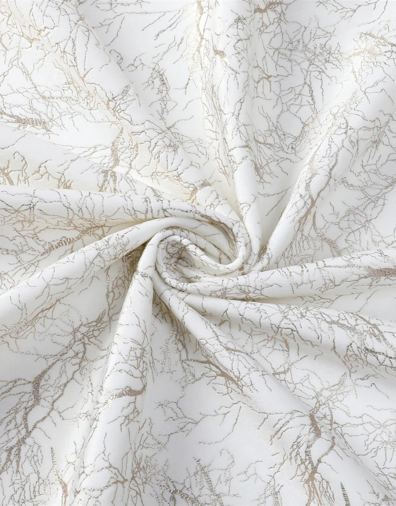 Velvet Gold Branch Print Tablecloth #1410