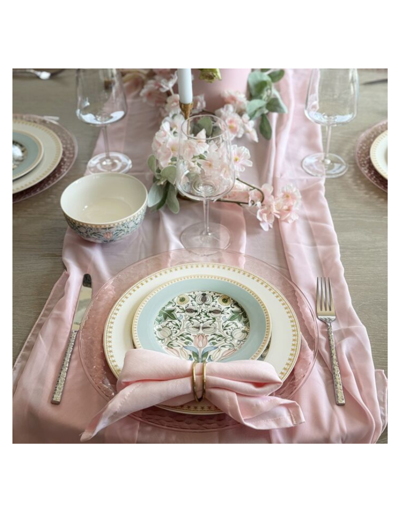 Morris Garden 24pc Porcelain Dinnerware Set