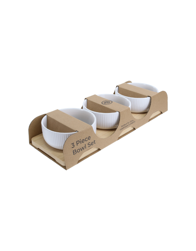 3 Piece Bamboo Board Set