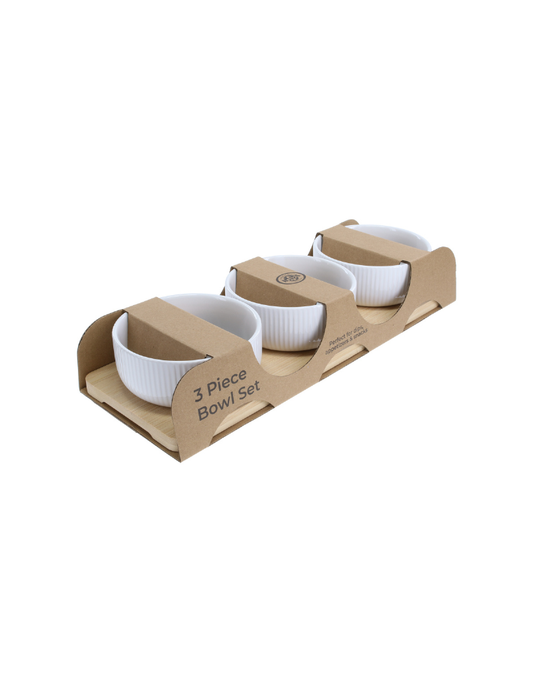 3 Piece Bamboo Board Set