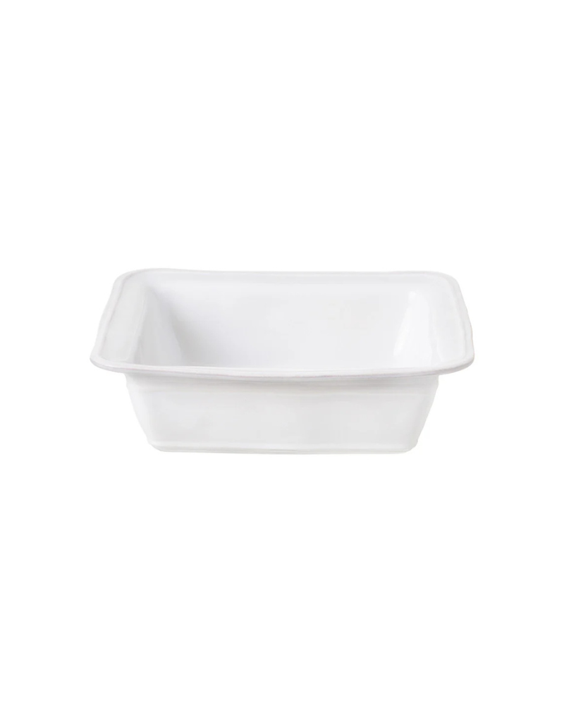 Fontana Rectangular Baker - White