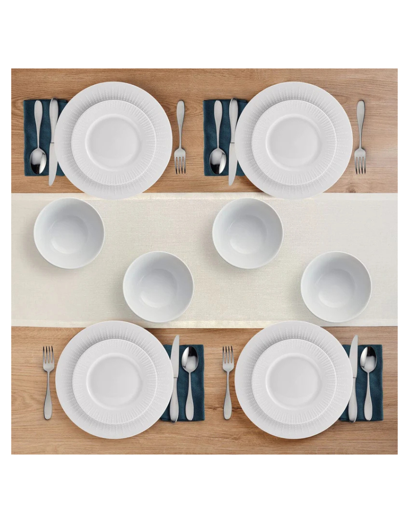 Cassie 12Pc Porcelain Dinnerware Set