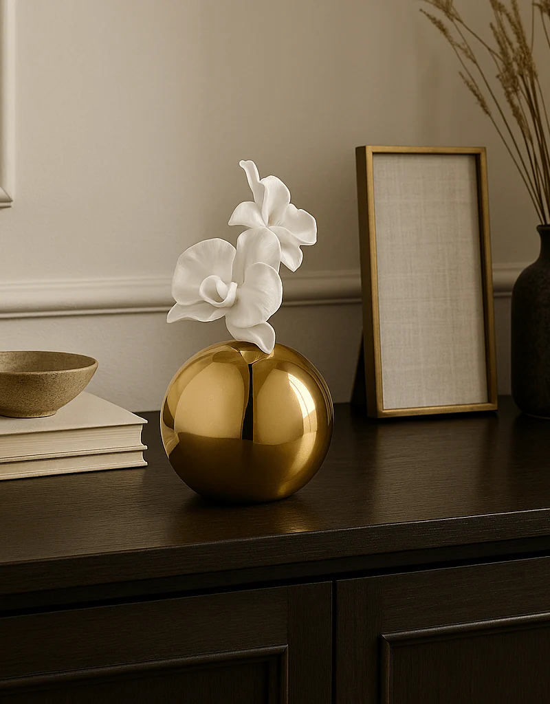 Golden Bloom Globe Diffuser