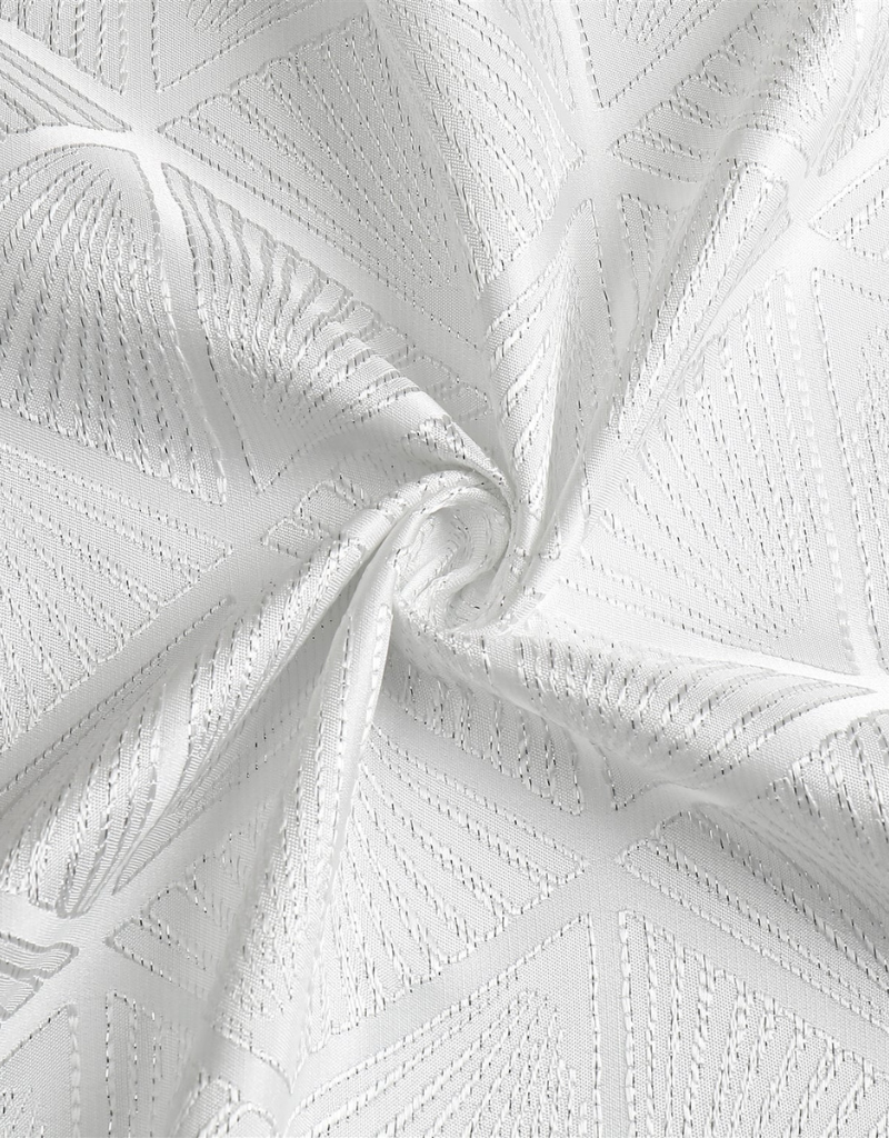 Jacquard Silver Diamond Tablecloth #1344