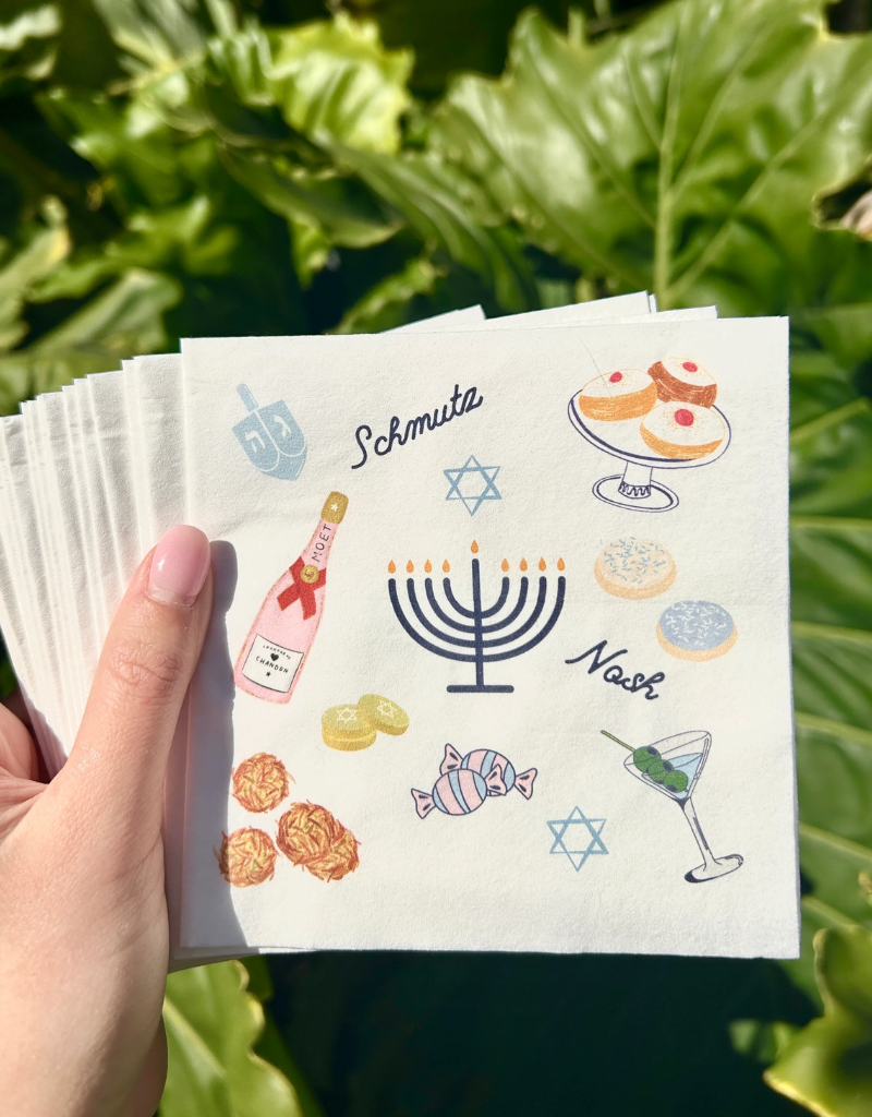 Hannukah Disposable Napkins