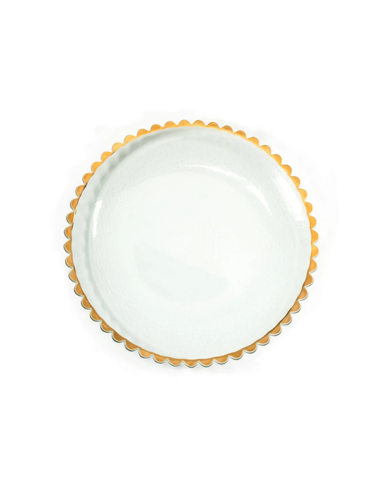 Gold Sweetie Round Platter