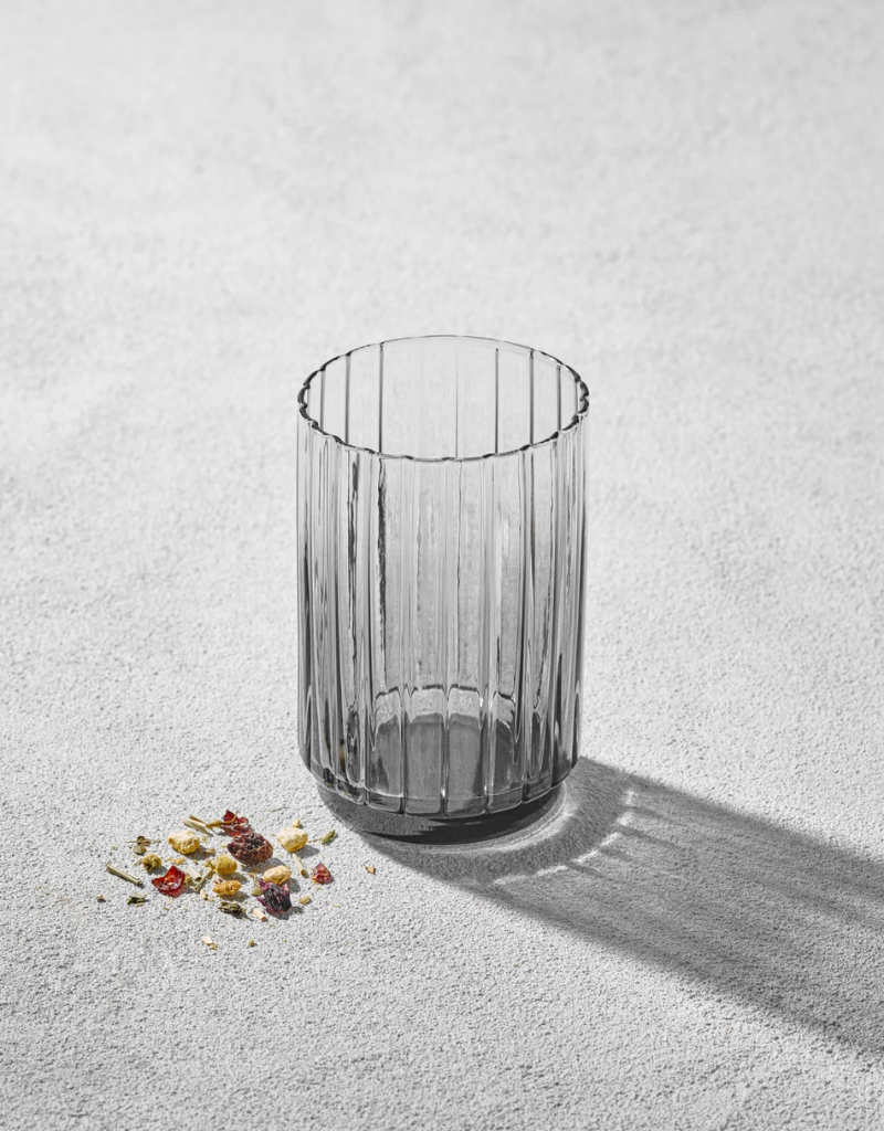 Set of 6 Vikko - Elegant Rocks Glass / Smoke 13.5 Oz