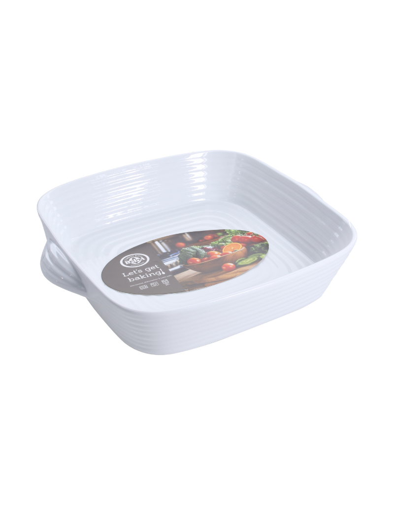 Rings White Square Baker
