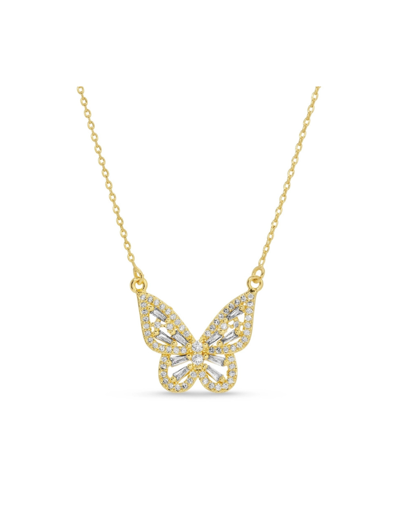 Butterfly Pendant Necklace