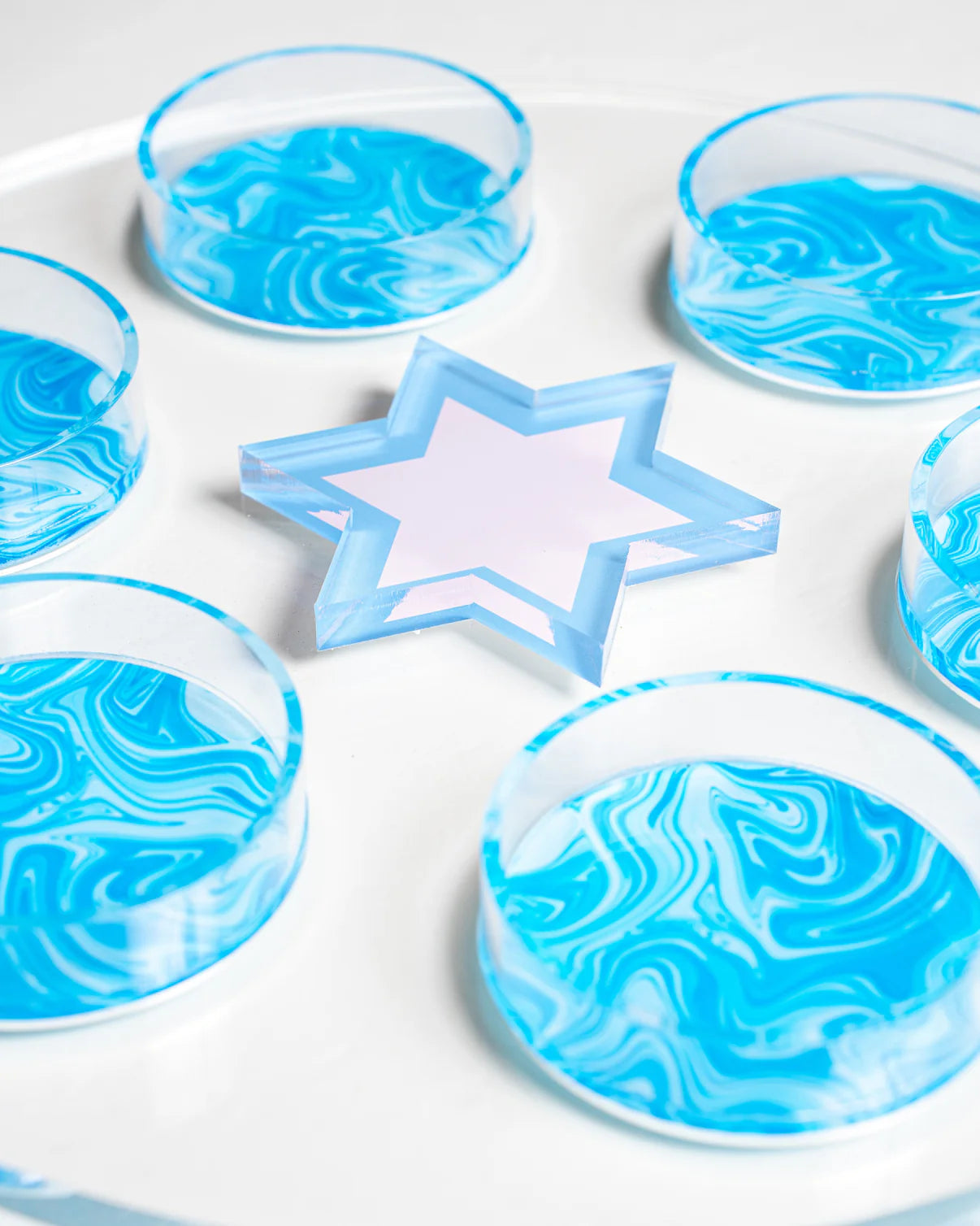Swirl Passover Seder Plate