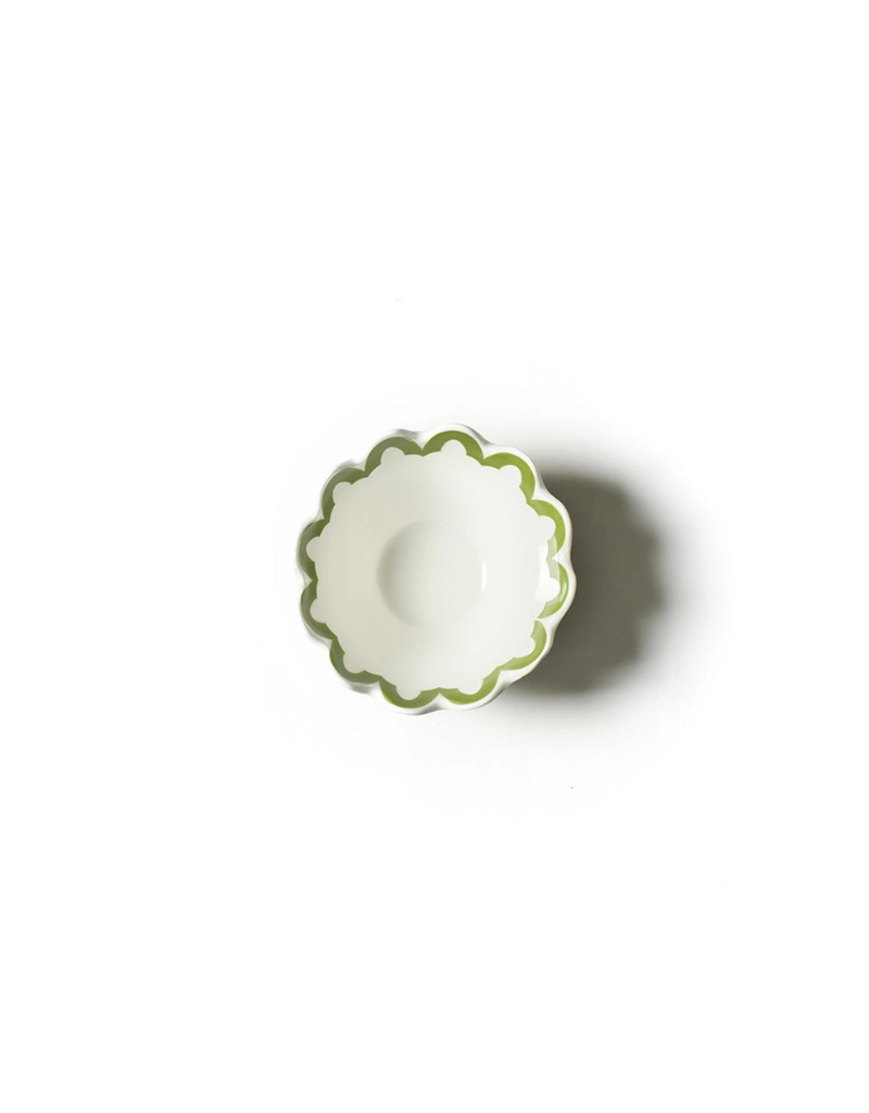Olive Scallop Arabesque 5" Small Bowl