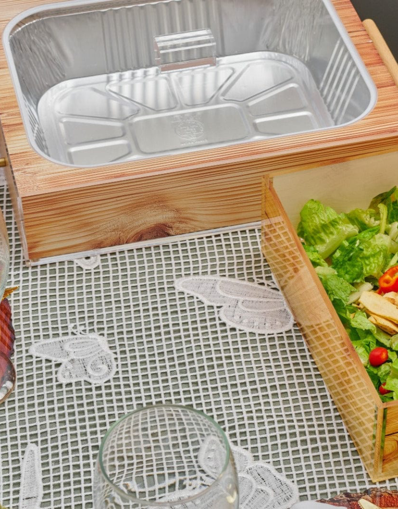 Wood Pan Holder