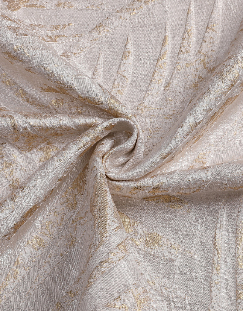 Jacquard Gold Leaves Tablecloth #1382