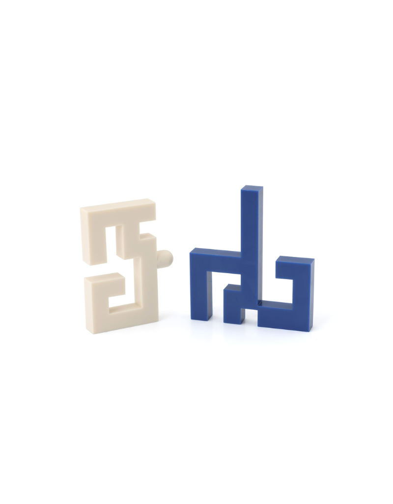 Blue & White Dreidels