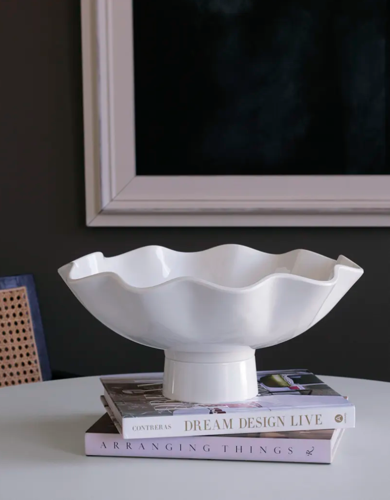VIDA Havana Carola Pedestal - White