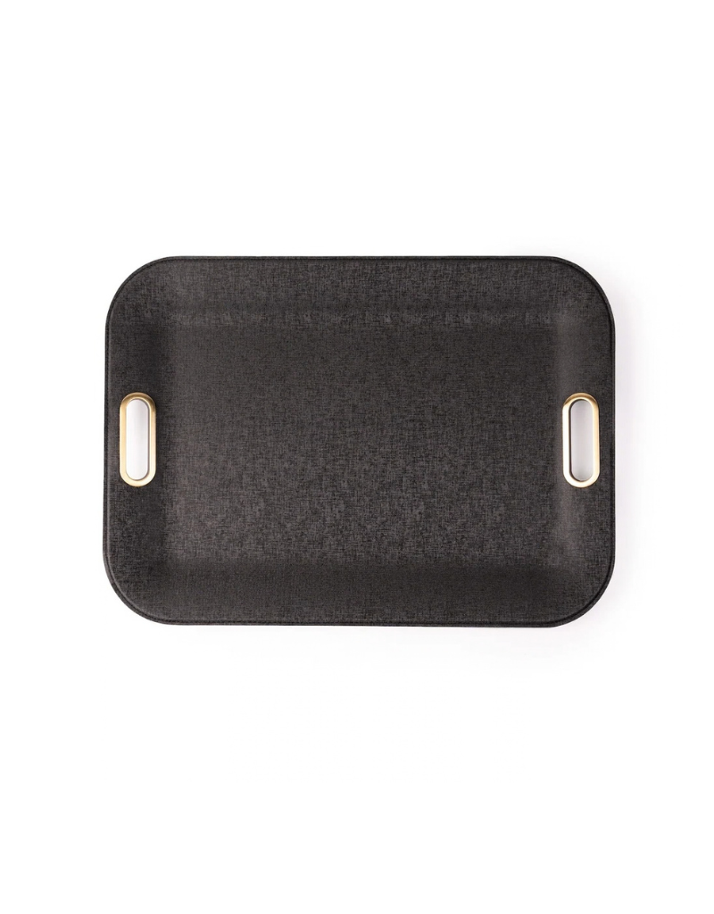 Large Serving Tray with Metal Handles (options)