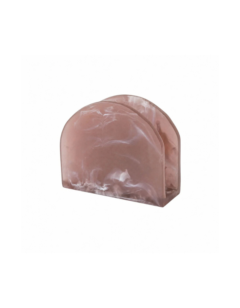 Resin Taupe Meadow Napkin Holder