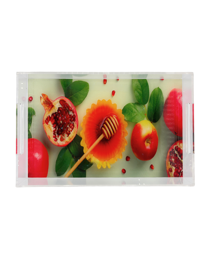 11x17 Acrylic Rosh Hashanah Trays