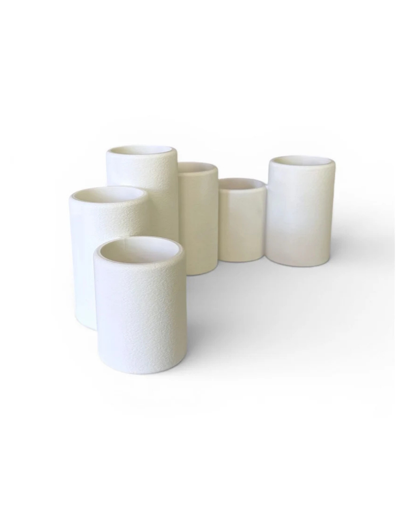 Sorriso White Vase
