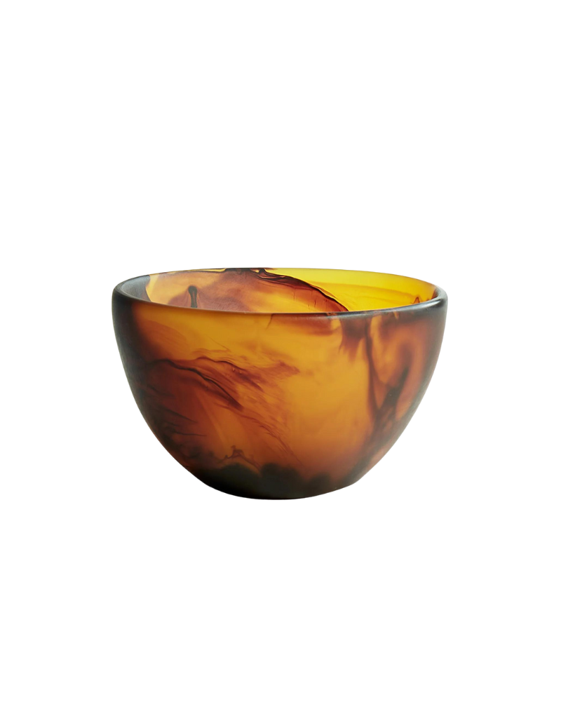 Deep Medium Resin Swirl Bowls