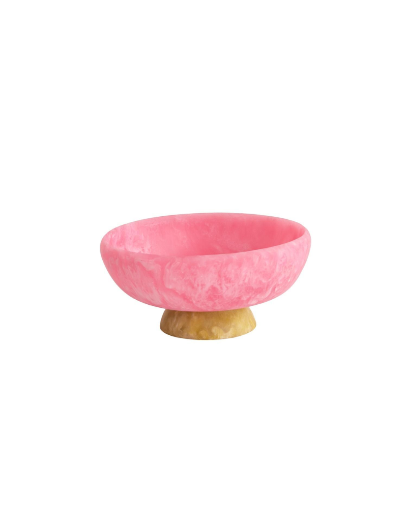 RESIN Sorbet Medium Round Bowl with Base