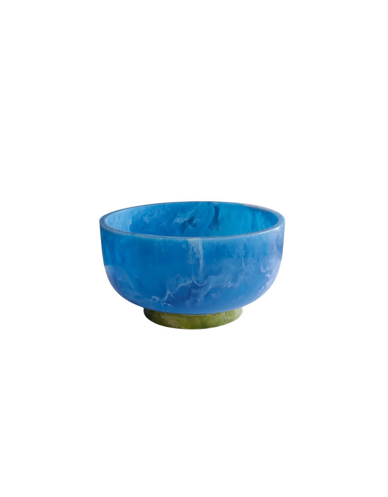 Resin Rio Small Round Bowl with Base (Options)