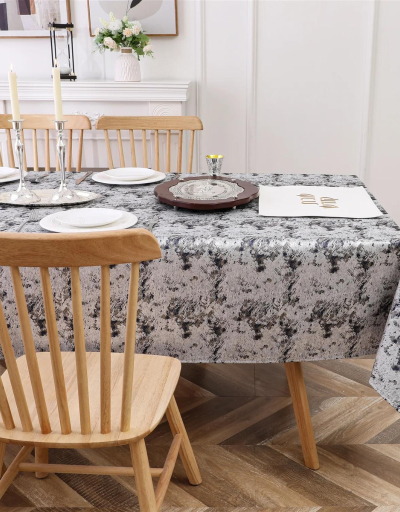 Jacquard Desert Blue Tablecloth #1369