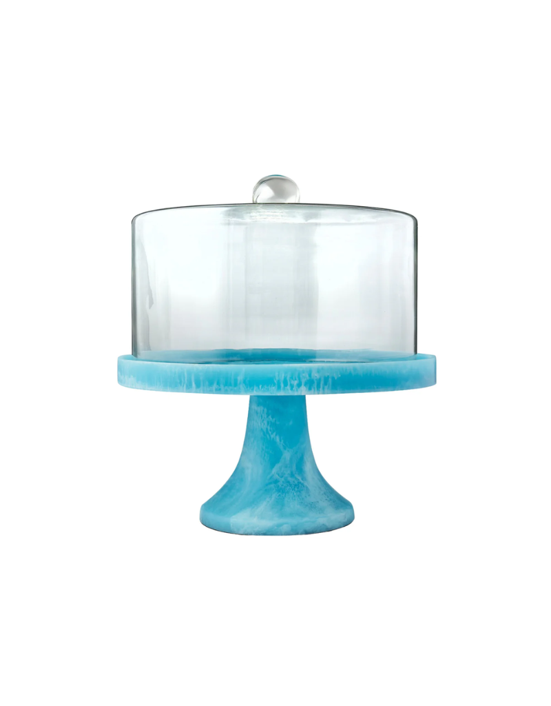 Lucente Resin Cake Stand & Dome (Options)