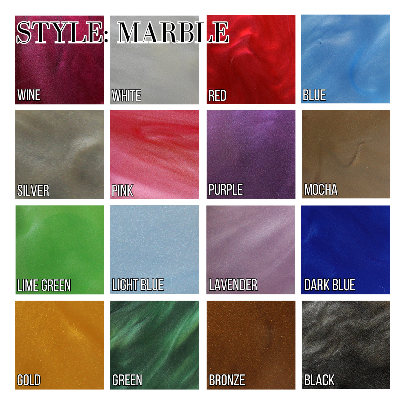 Solids/Glitters Custom 8x16 Acrylic Handled Tray - Choose Your Design!