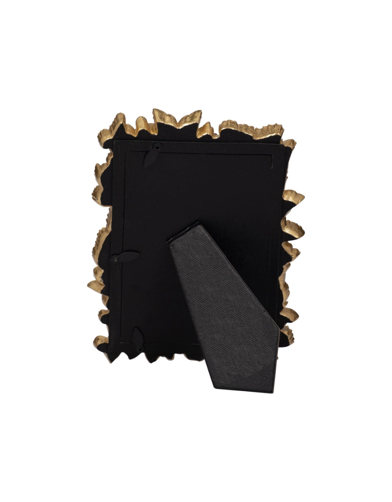 Gold Resin Butterfly Border Photo Frame